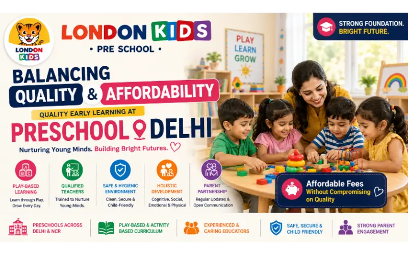 Balancing Quality and Affordability How London Kids Preschool Supports Early Learning in Delhi