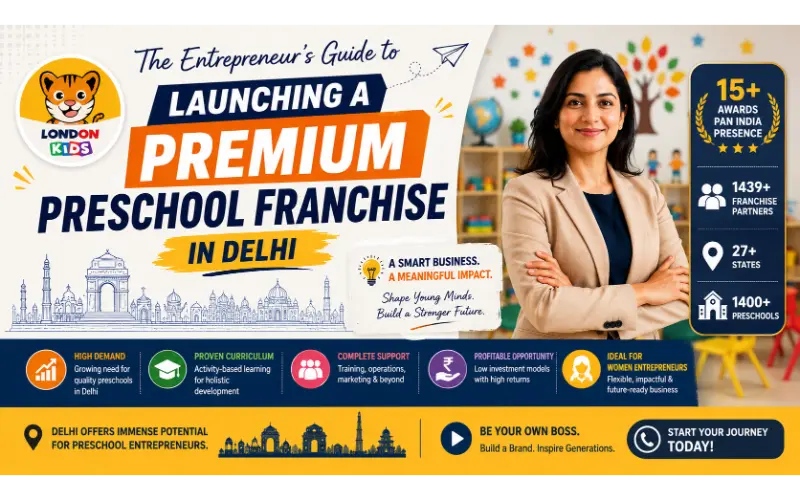 The Entrepreneur’s Guide to Launching a Premium Preschool Franchise in Delhi