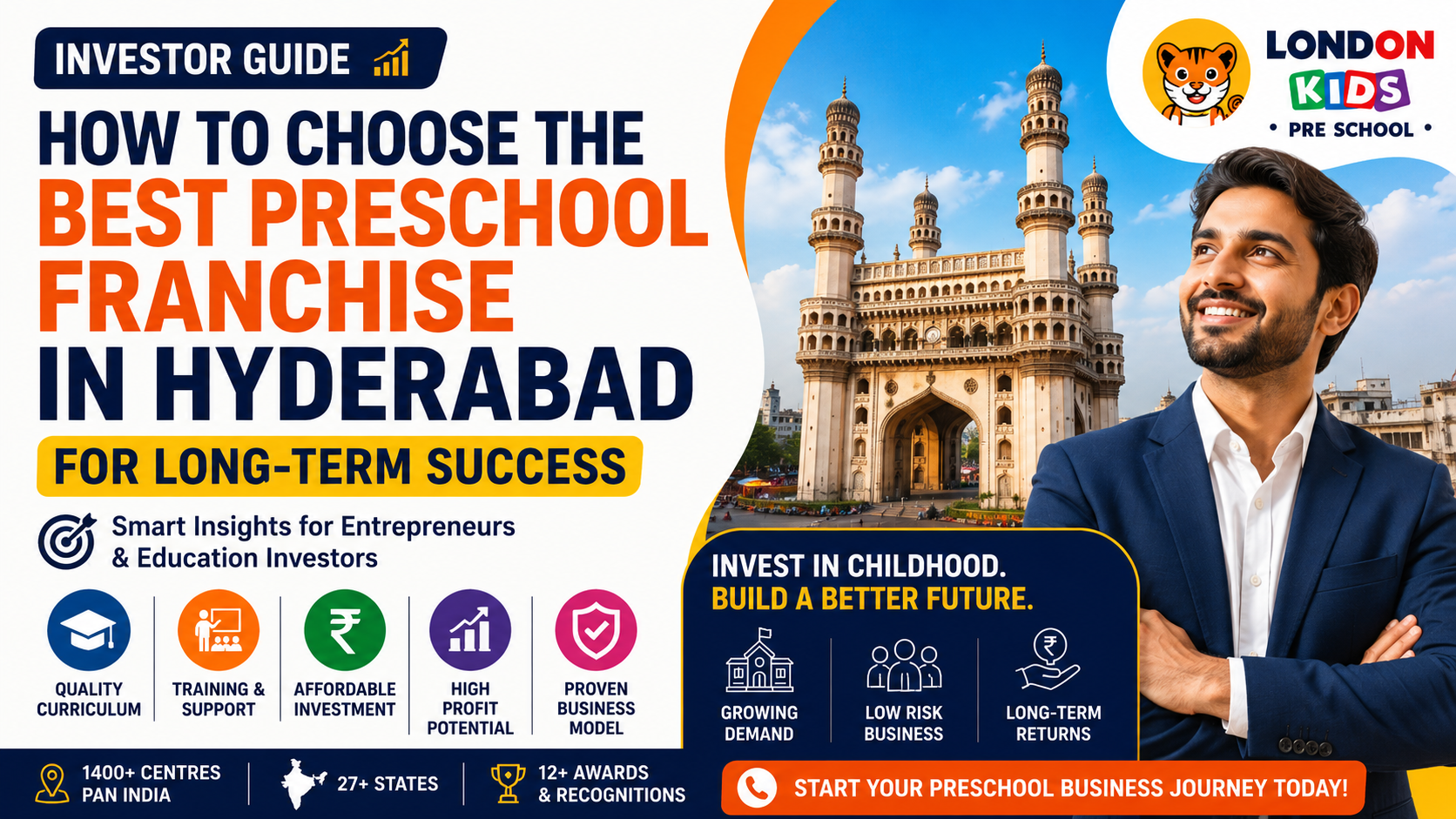 How to Choose the Best Preschool Franchise in Hyderabad for Long Term Success